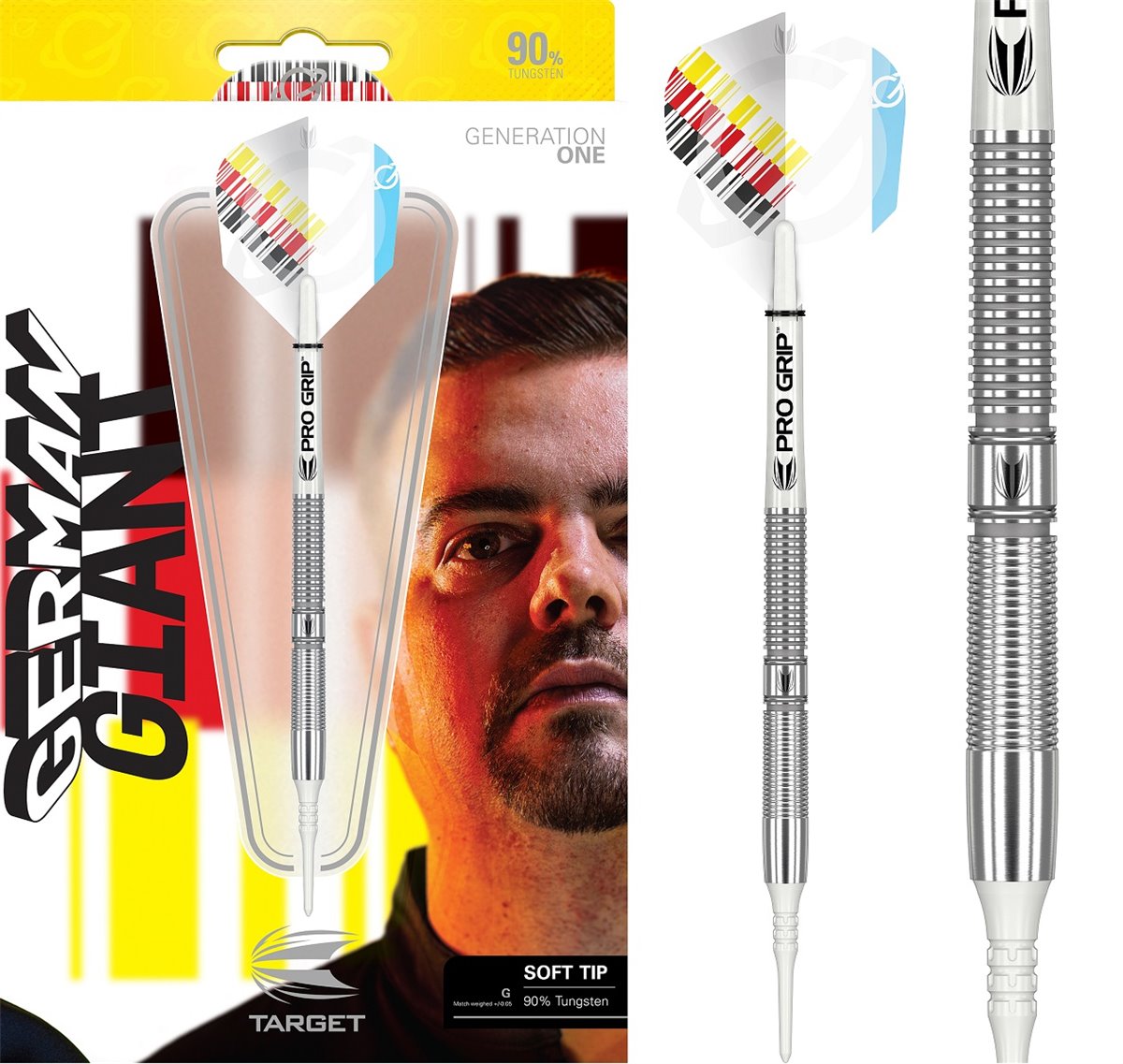Target Gabriel "German Giant" Clemens Softdarts 19/21 Gramm Softdarts